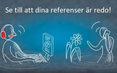 Dansa tango med dina referenser – då säkrar du jobbet!
